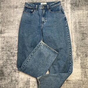 Abercrombie & Fitch Jeans Womens 27 4L Blue The Loose High Rise Curve Love 28x32